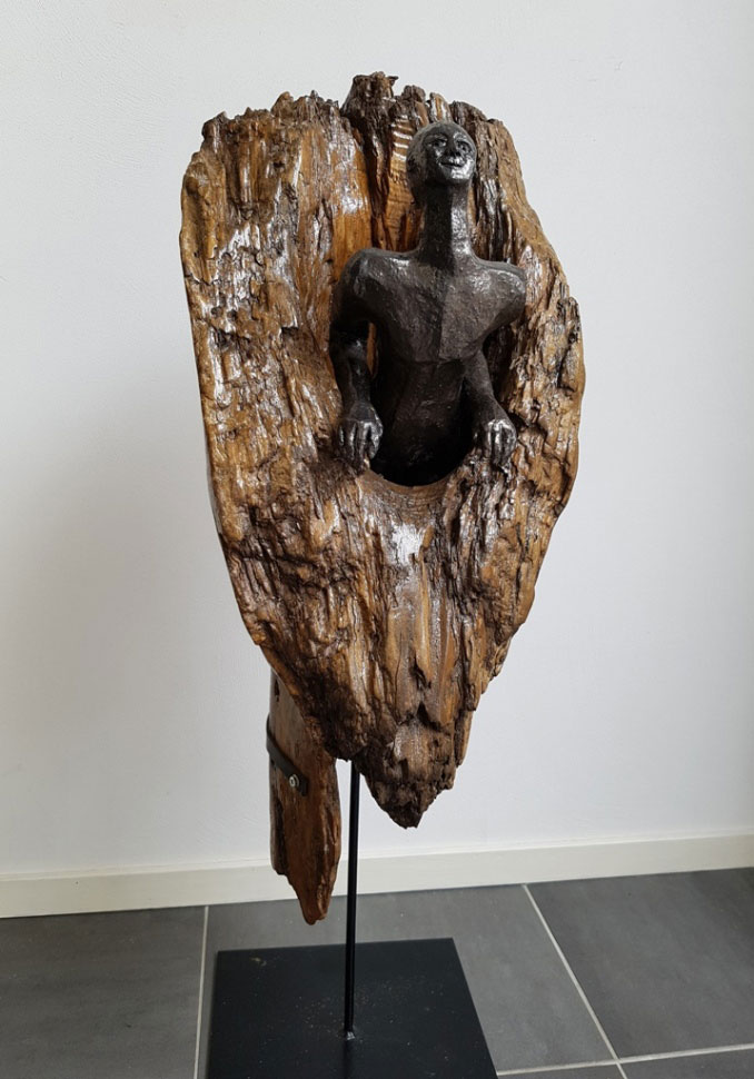 Beelden in Hout Marien4Art